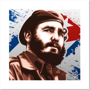 Fidel Castro Posters and Art